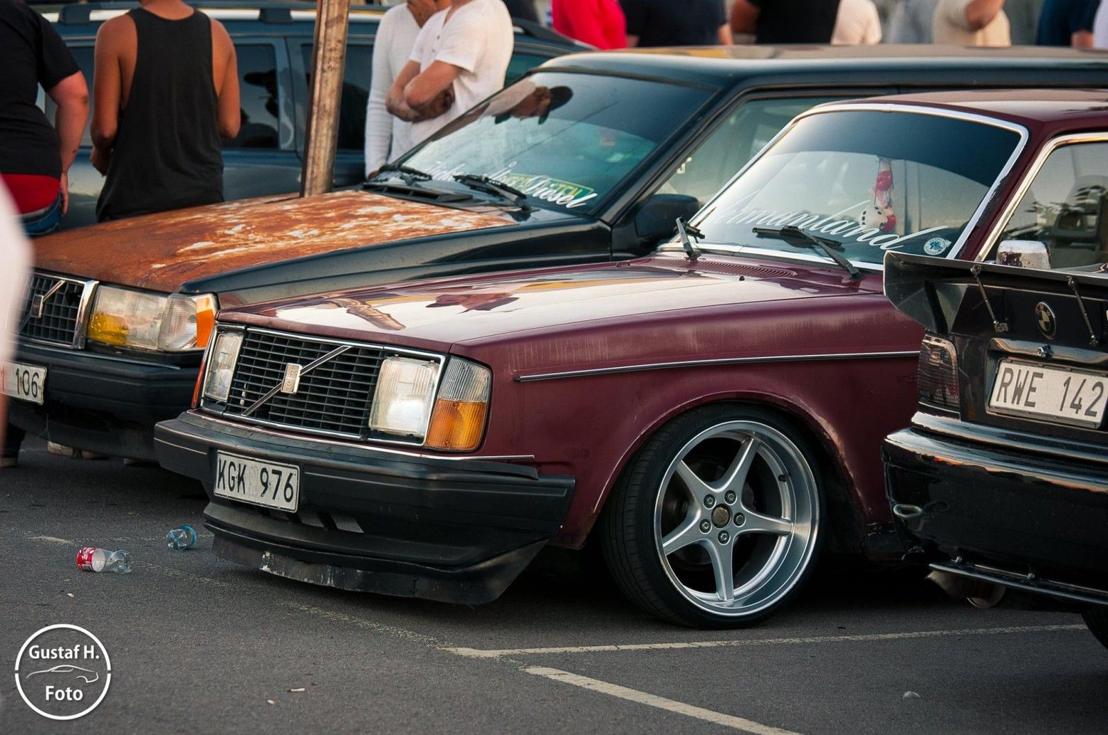 Wallpaper, Volvo 240, Gustaf H, Sedan, car, Sweden, Swedish cars 2048x1360