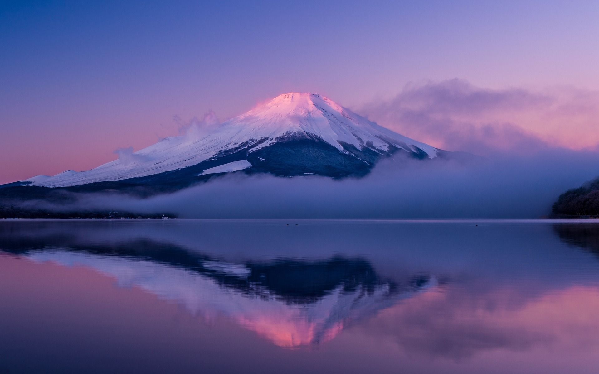 Mount Fuji Honshu Island HD Scenery Wallpaper