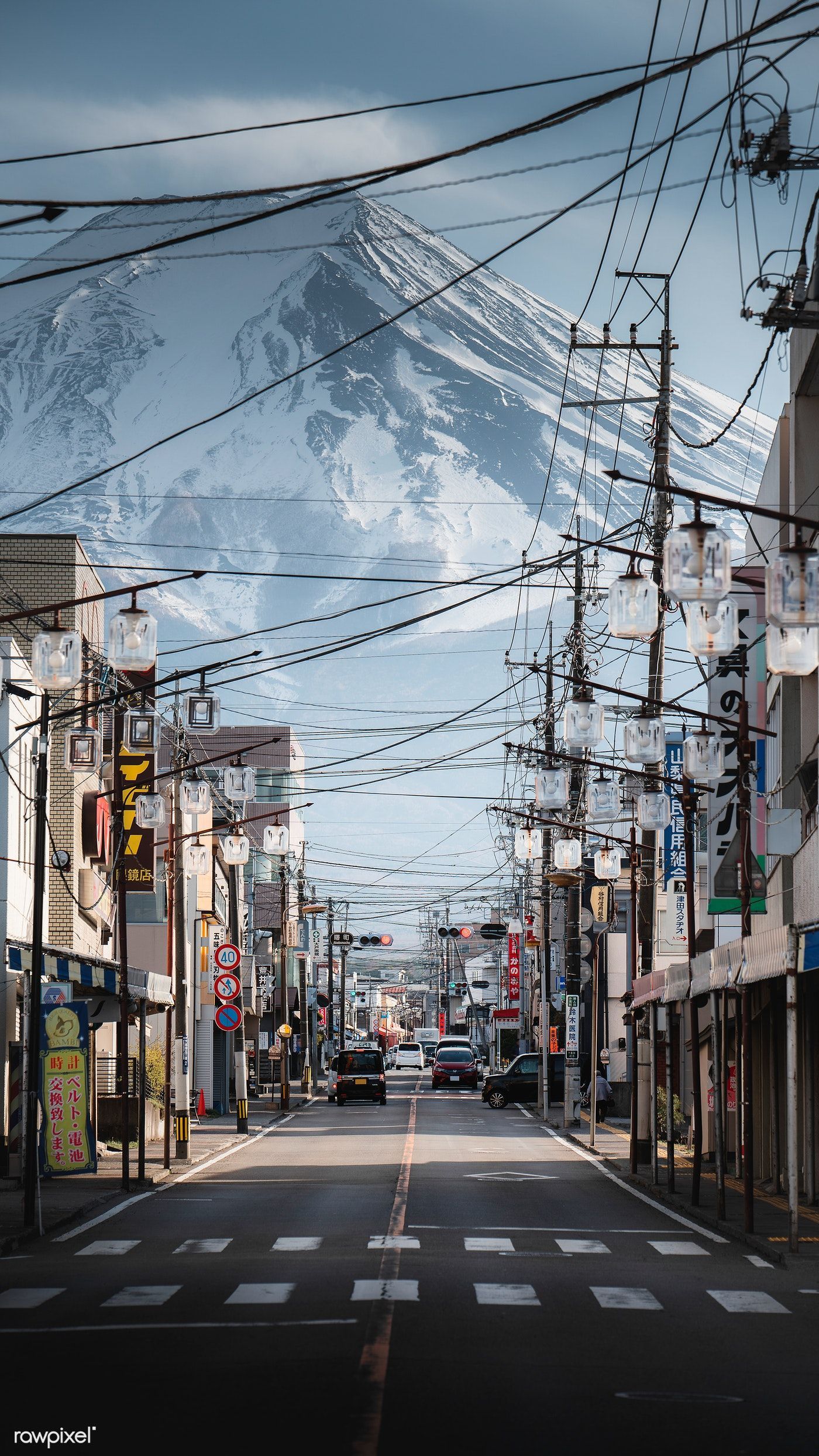 Download premium image of Mount Fuji in Kawaguchiko town 2208534. Japan landscape, Mount fuji, Scenery wallpaper