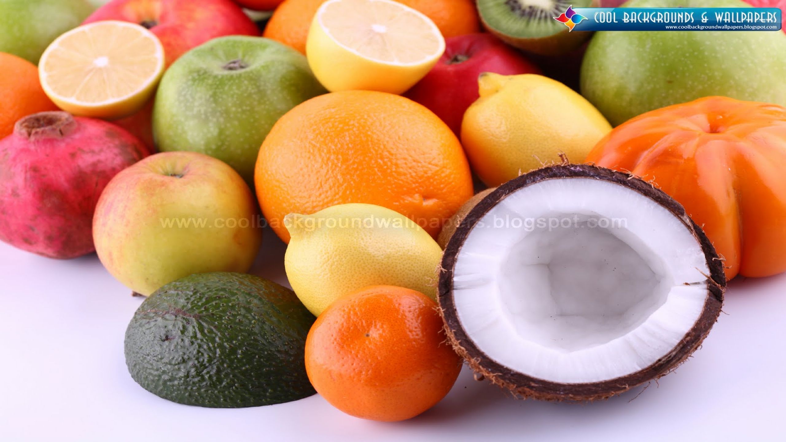 image of tropical fruit wallpaper