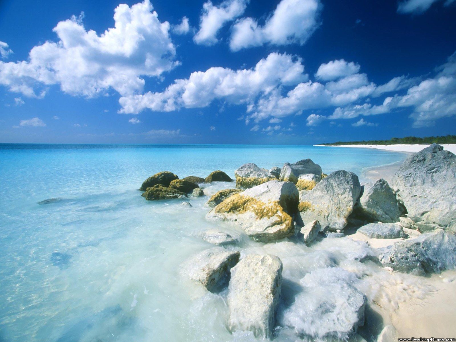 Desktop Wallpaper Natural Background Long Island, Bahamas
