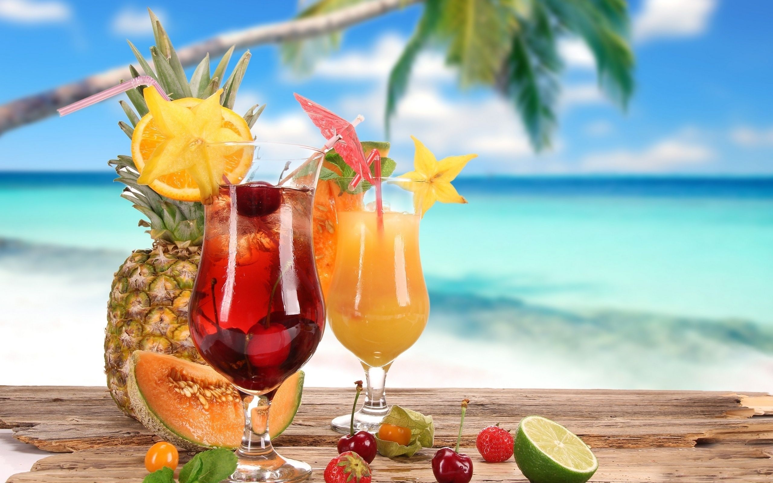 Tropical Cocktail Wallpaper, Picture, Image