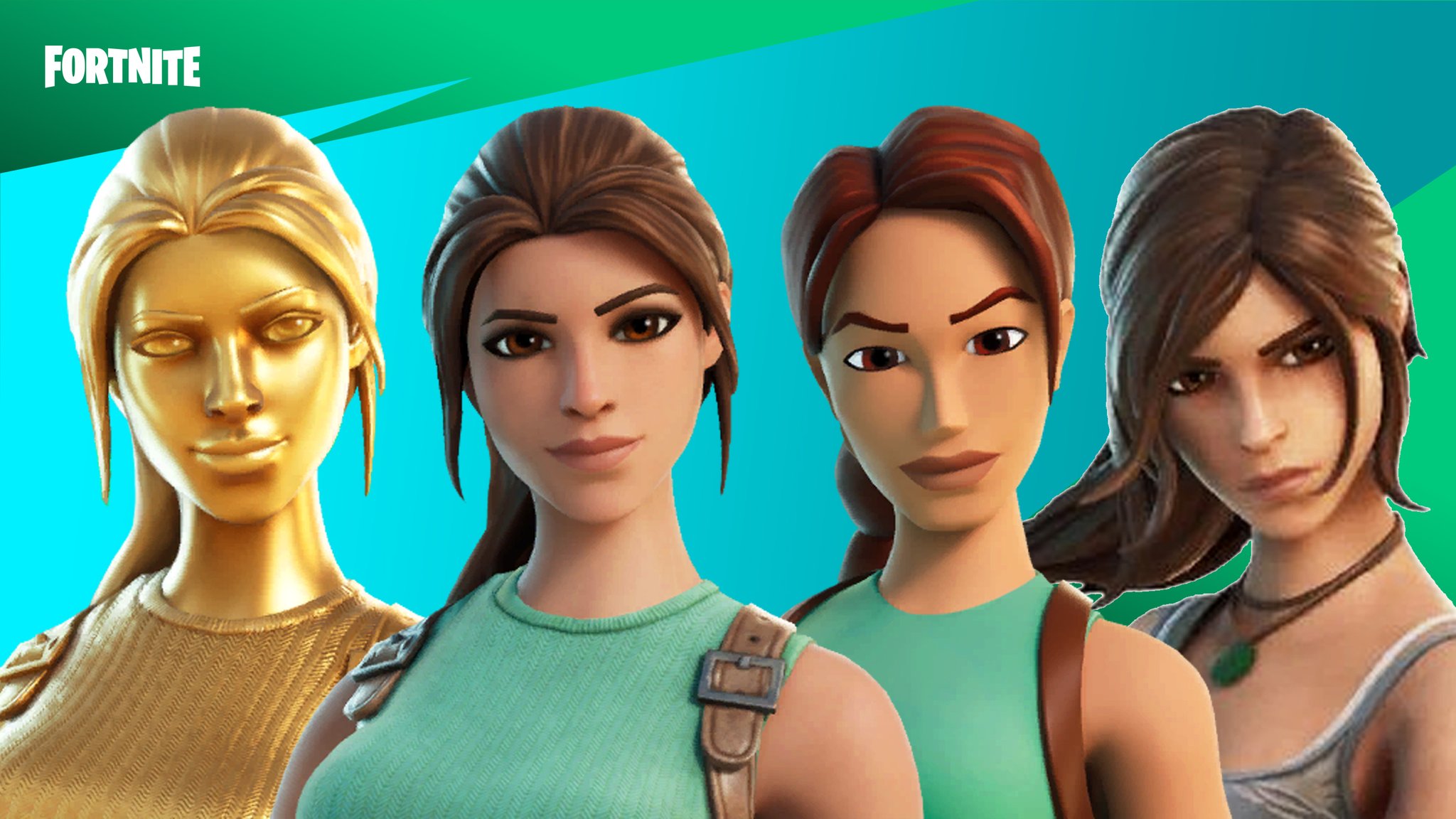 Lara Croft Fortnite Wallpapers Wallpaper Cave