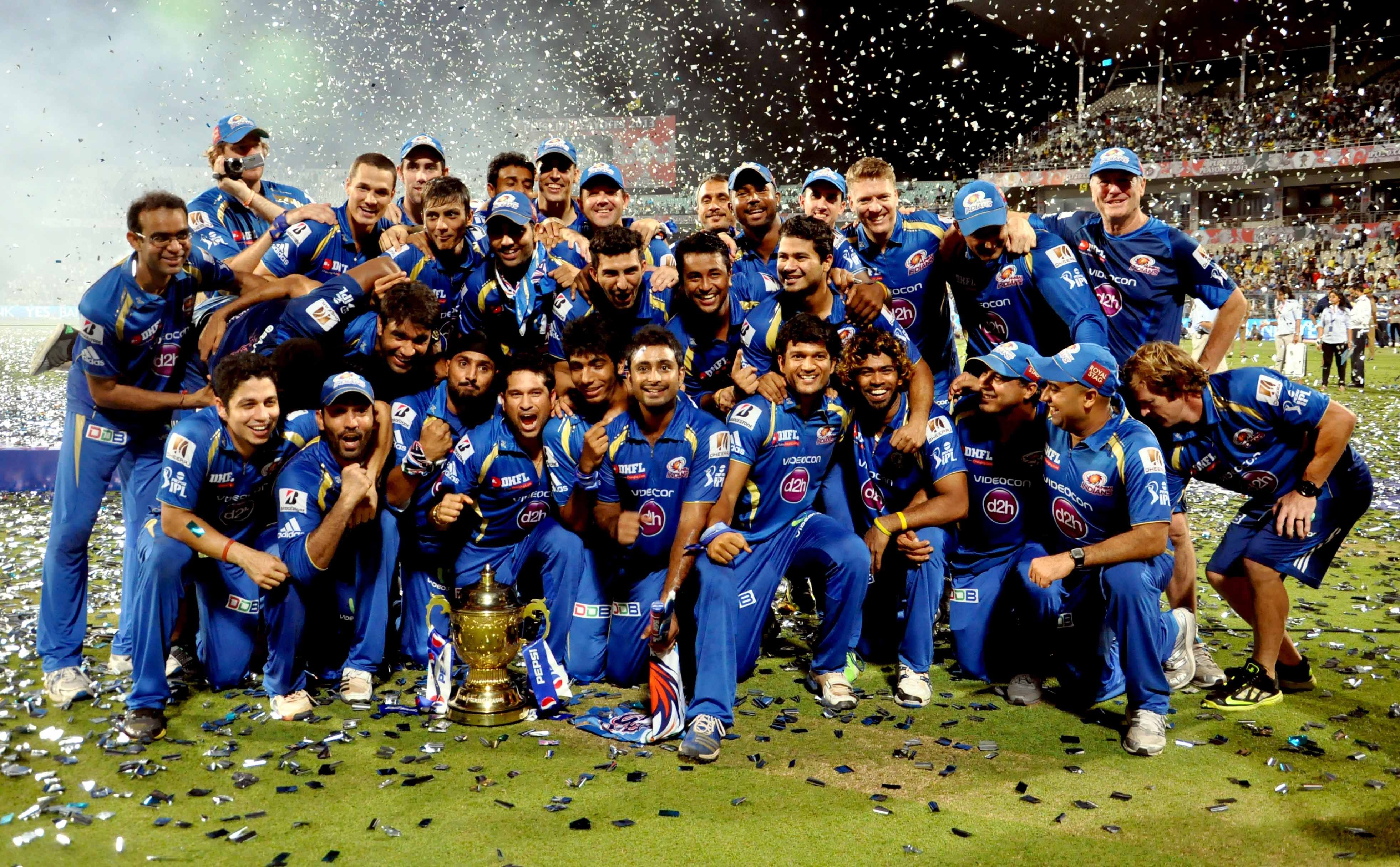 Mumbai Indians Team Wallpapers Wallpaper Cave