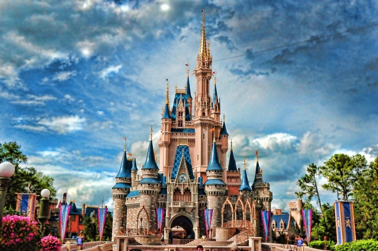 Disney Castle Wallpaper HD 1204x Evangeline Wheeler World, Cinderella Castle