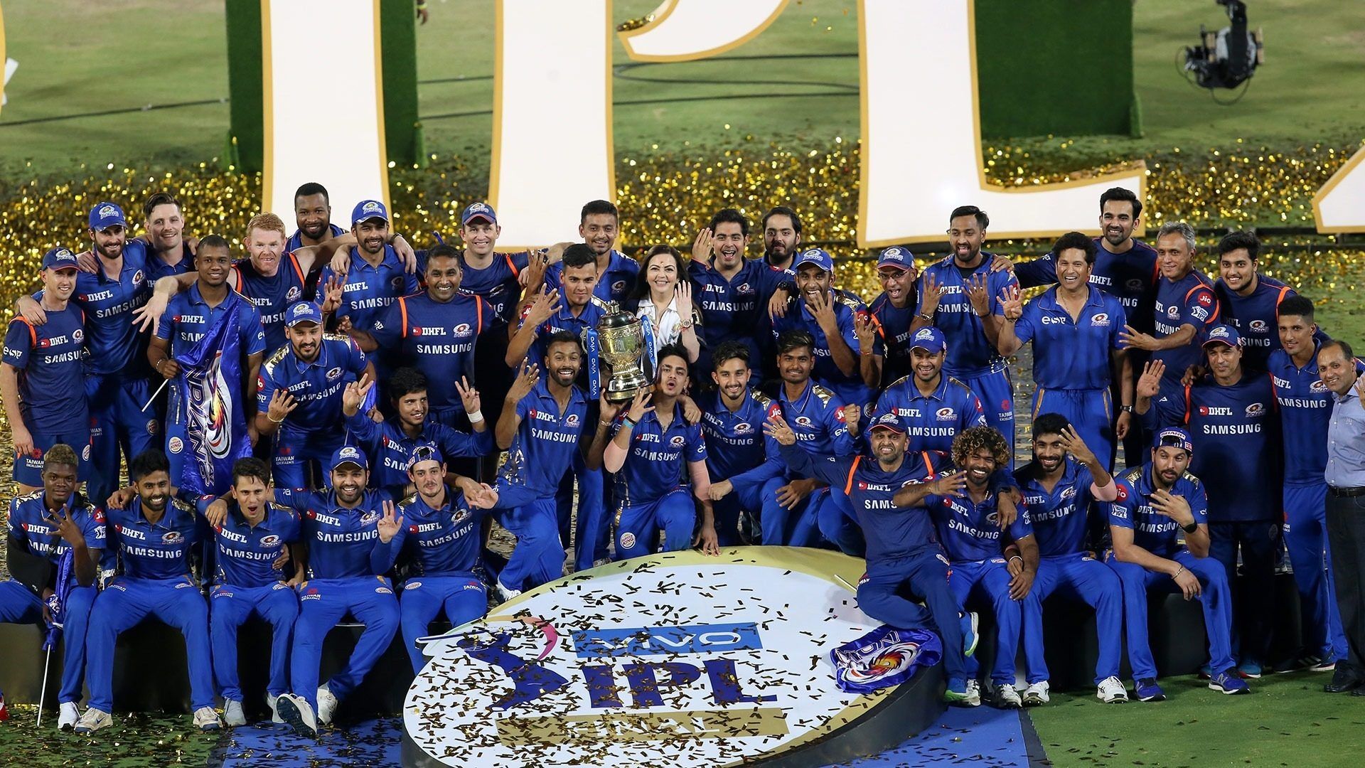 Mumbai Indians Team Wallpapers Wallpaper Cave