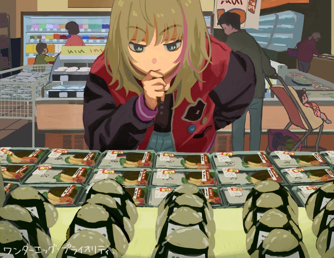 Kawai Rika Egg Priority Anime Image Board