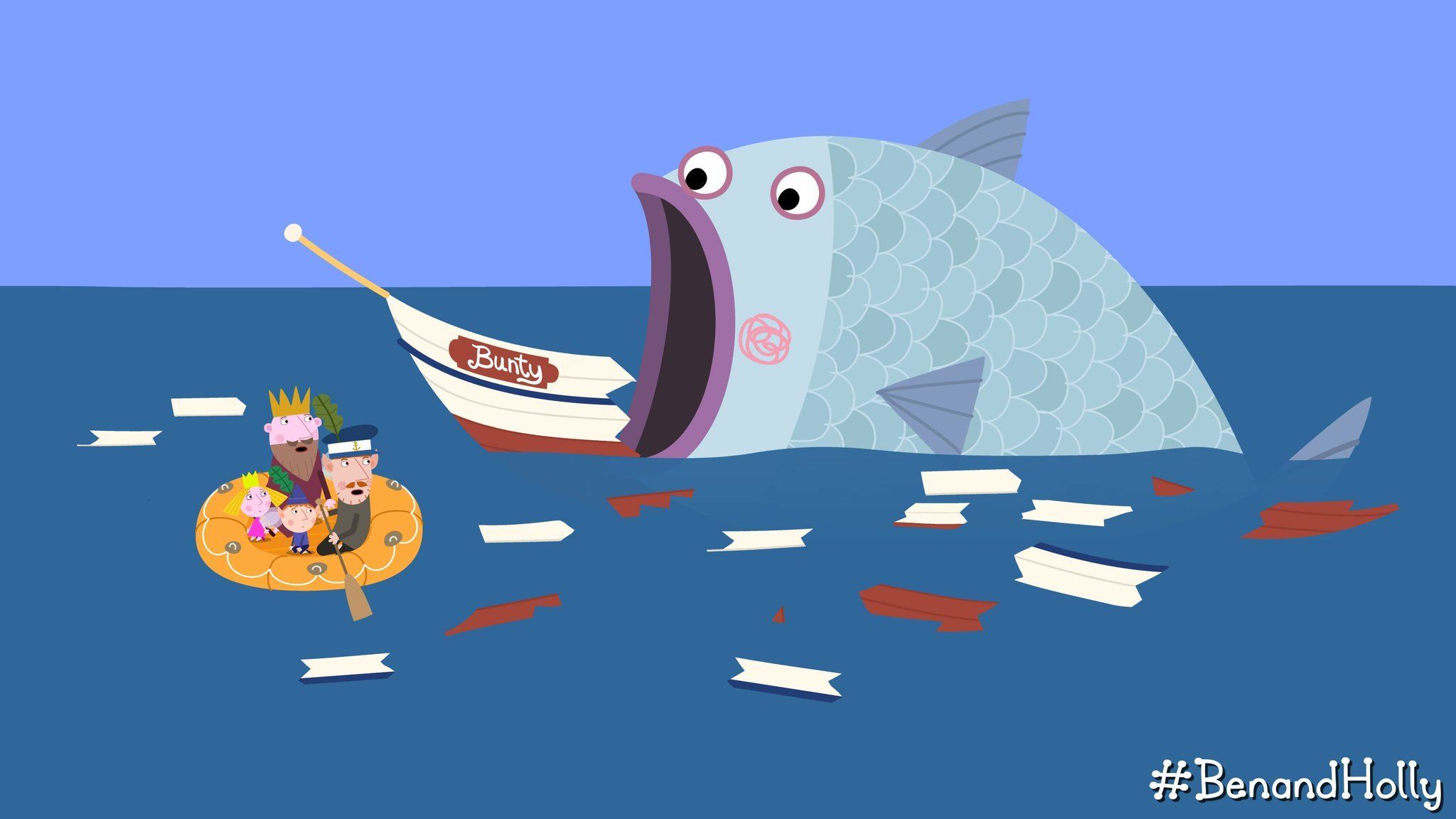 Ben & Holly's there was Doris, then Peggy. There was Abigail, Fifi & Trixibelle. Not forgetting Sabrina, Vicky & Miss Booboo. Barry ate them all!