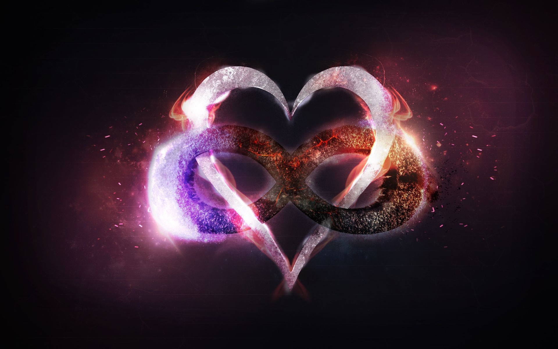 Hearts And Love 2, HD Wallpaper. Love wallpaper, Infinity sign wallpaper, Love symbols