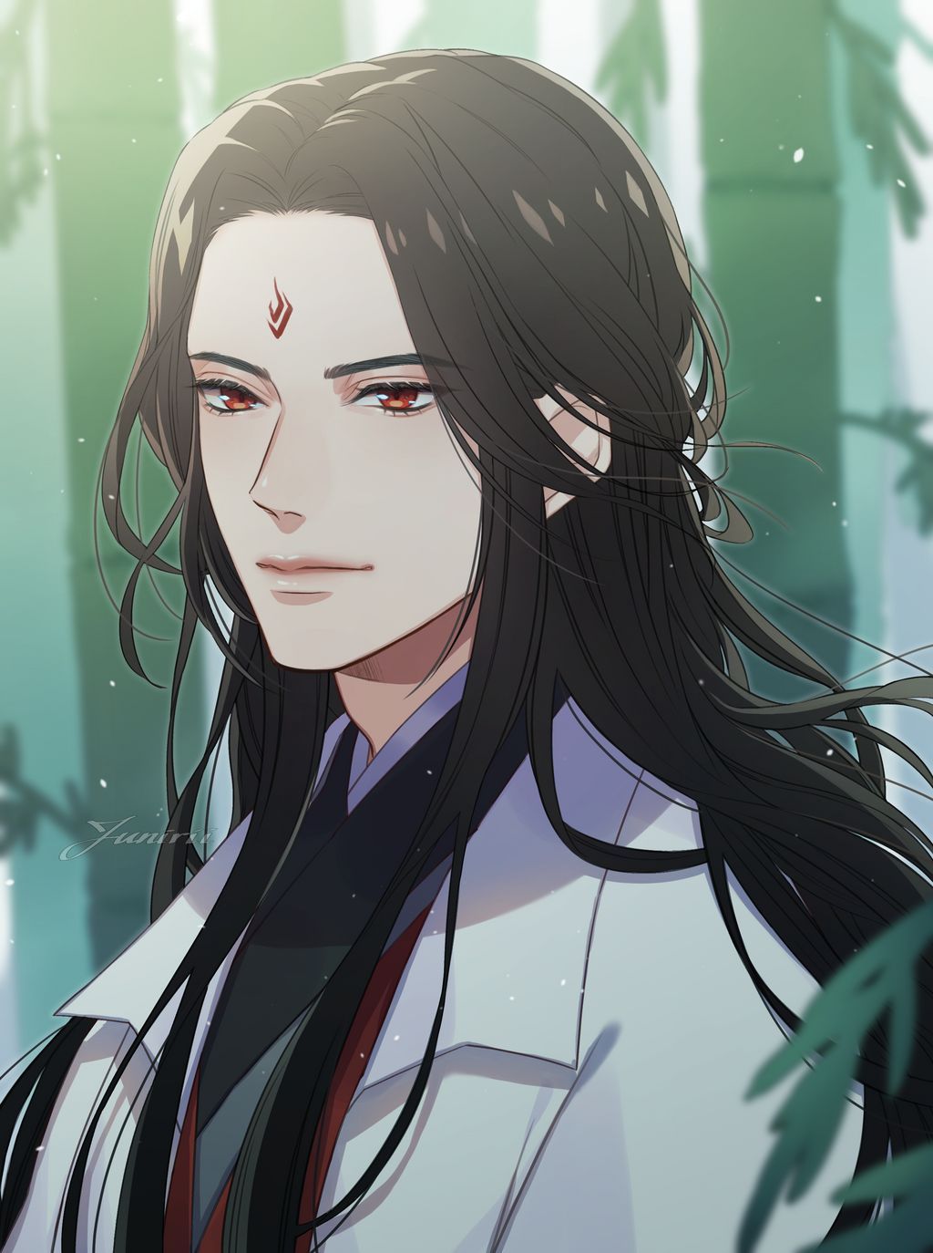 Luo Binghe by junirii. Villain, Animated man, Fan art