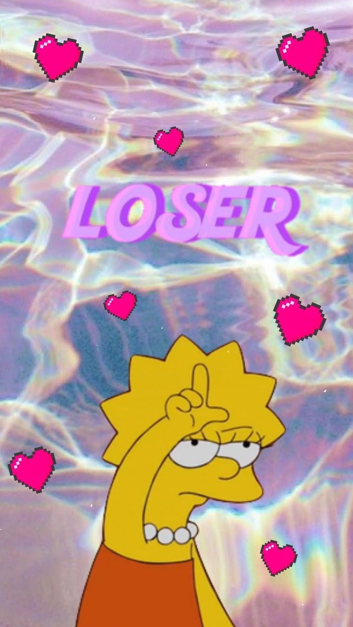 Lisa Simpson Wallpaper Hearts Wallpaper & Background Download