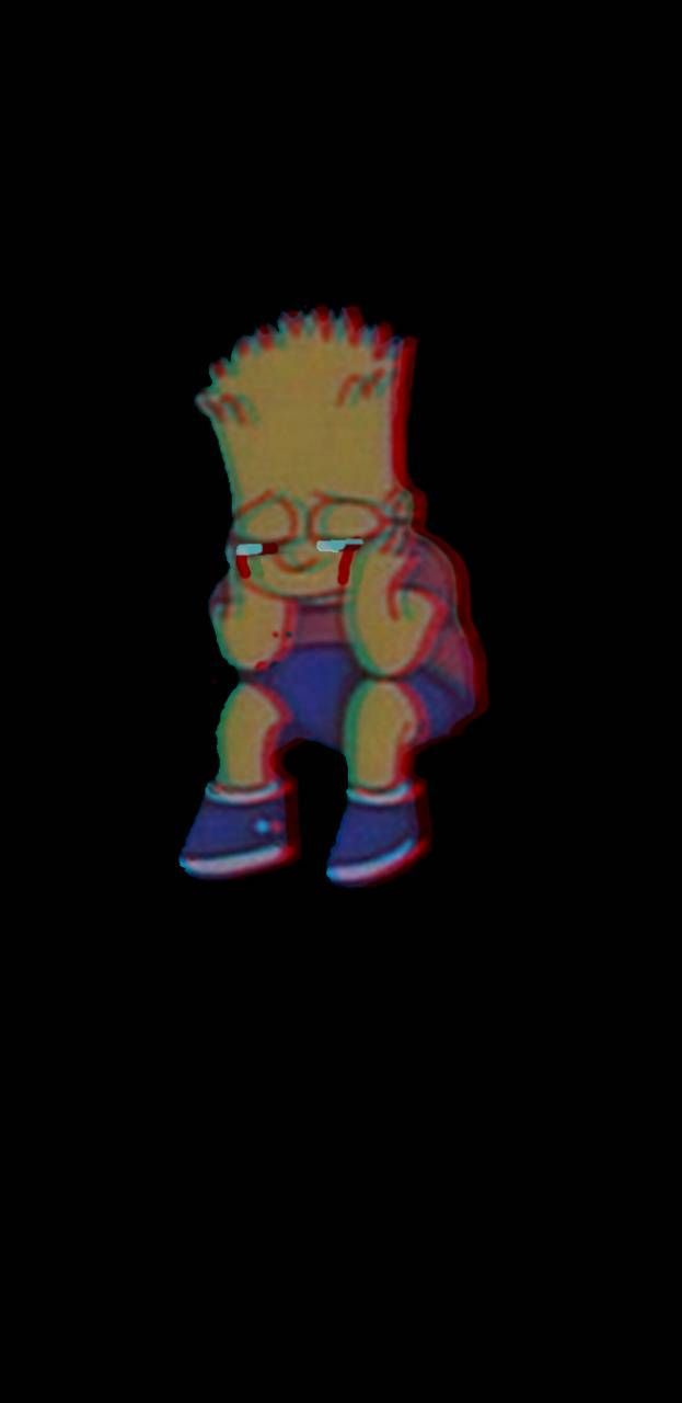 Download Sad Simpson Wallpaper HD