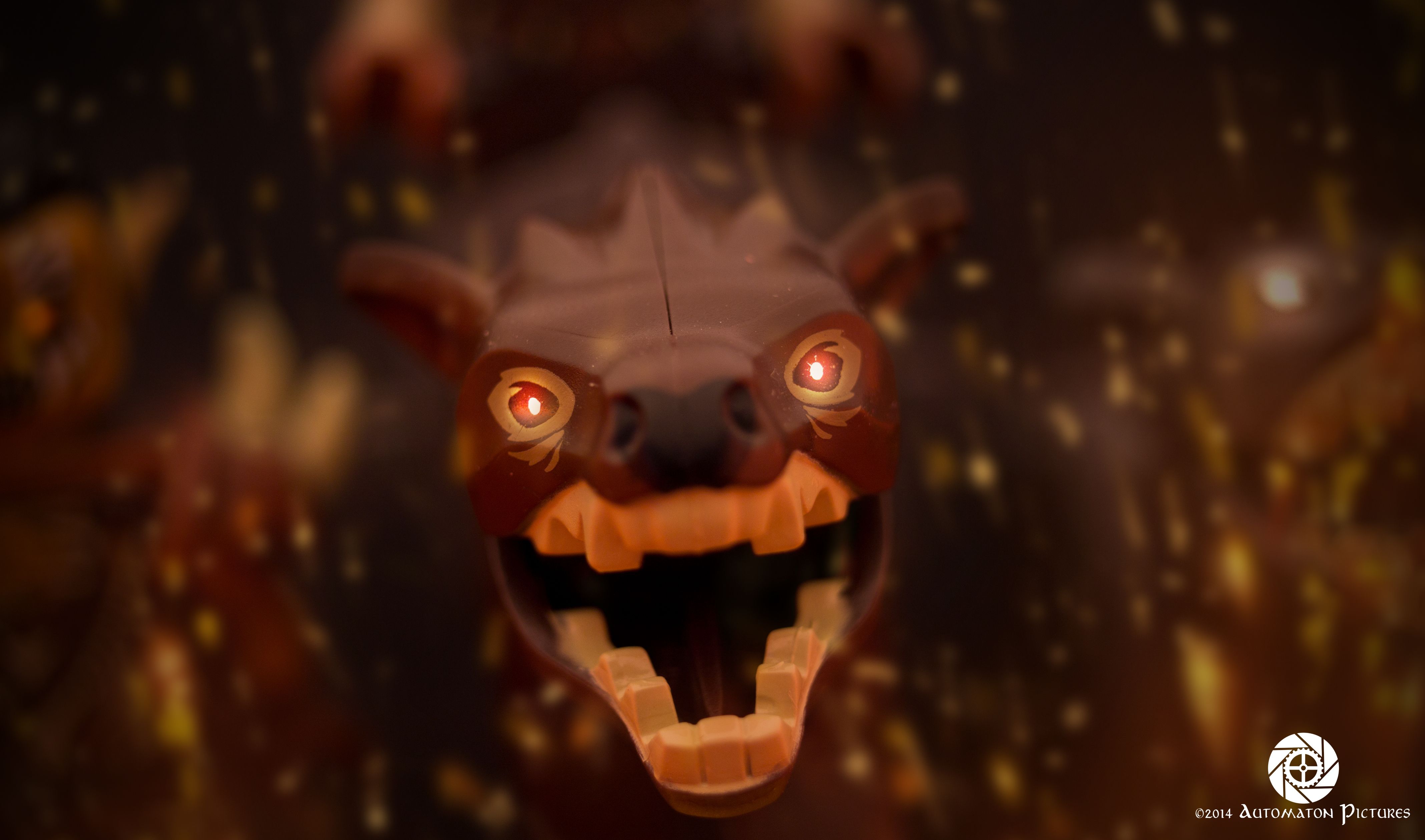 Wallpaper, night, LEGO, wolf, Toy, evil, Orc, orcs, Automaton, animal, wild, darkness, picture, screenshot, legography, computer wallpaper, macro photography, organism, autopic, wargs, orcish, gundabad 4272x2519