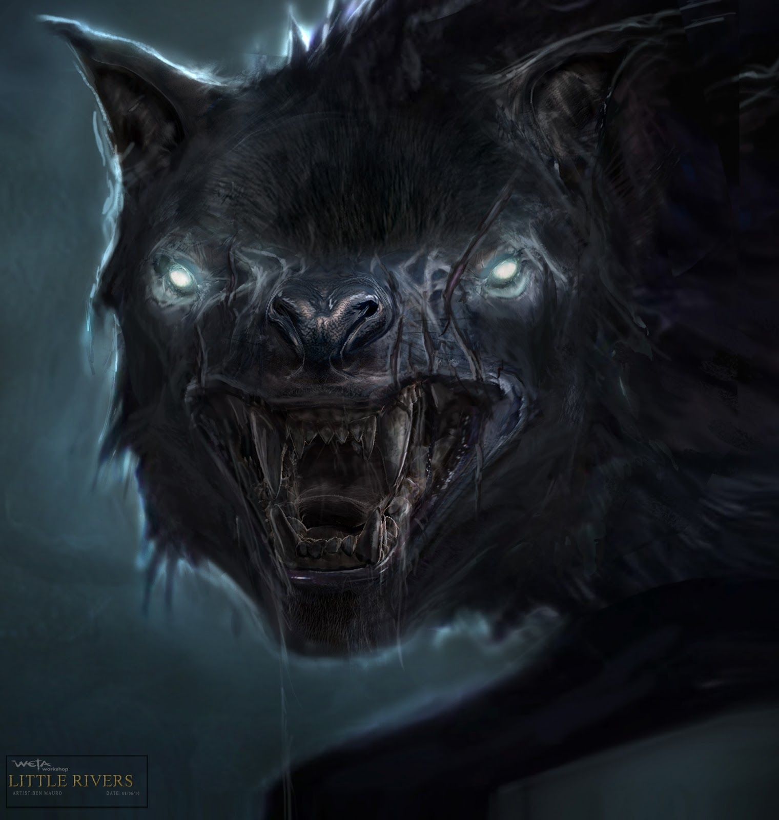 Warg (Beast Lycanthrope Shapeshifter)(Medium)