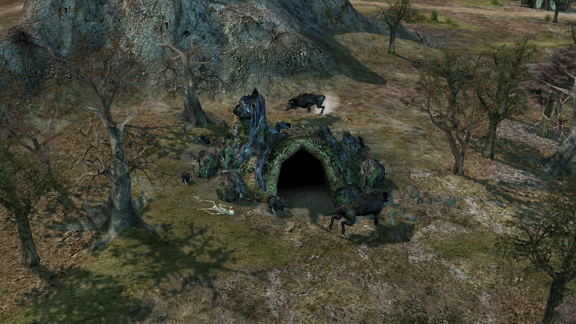 Warg Lair. Age of the Ring Mod