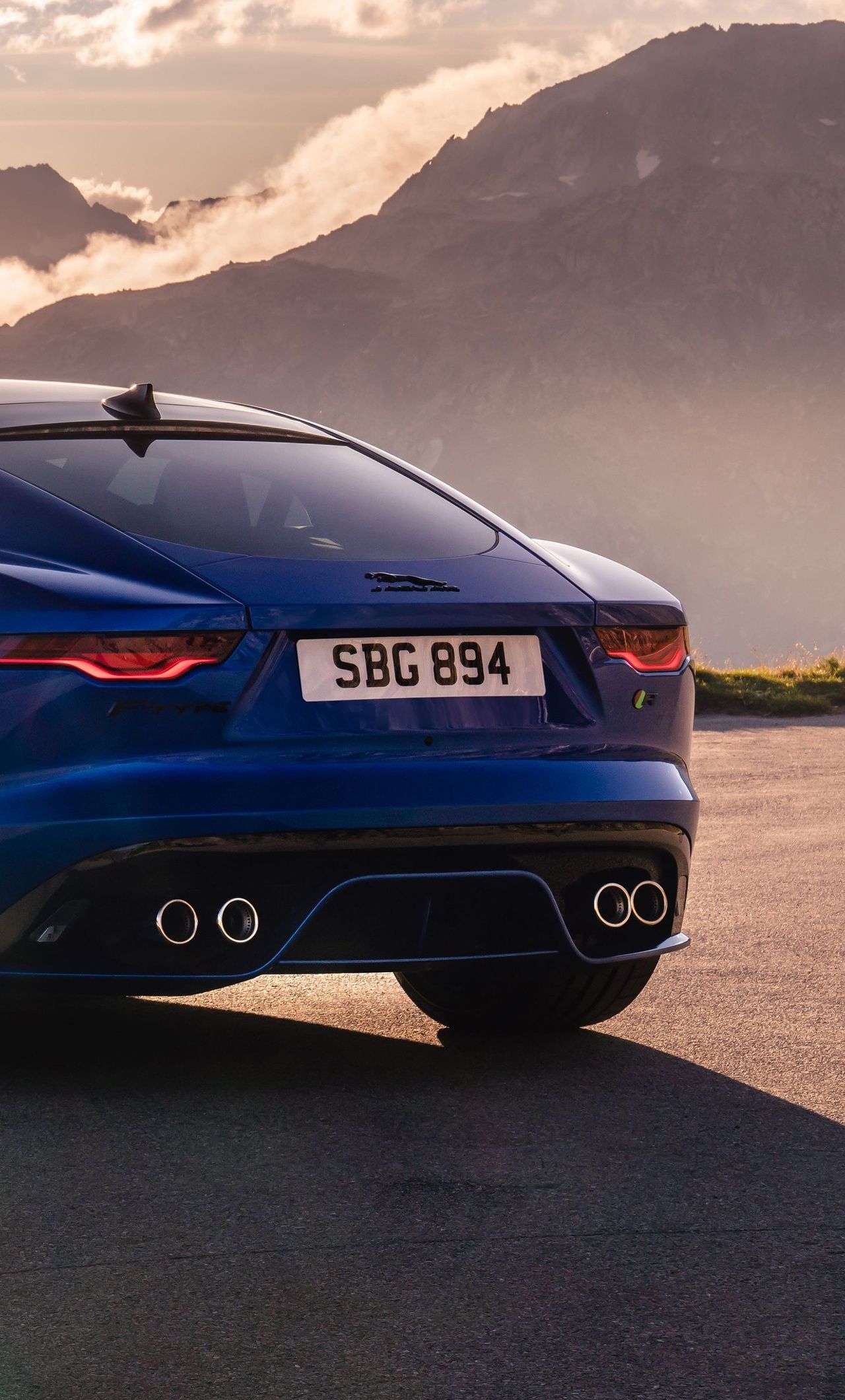Jaguar F Type Rear iPhone HD 4k Wallpaper, Image, Background, Photo and Picture