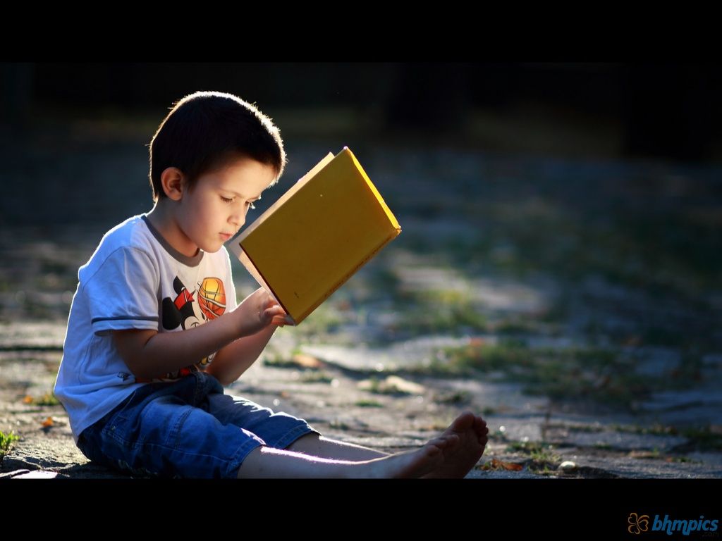 Wallpaper Boy Reading Book Book Boys Poto HD Wallpaper