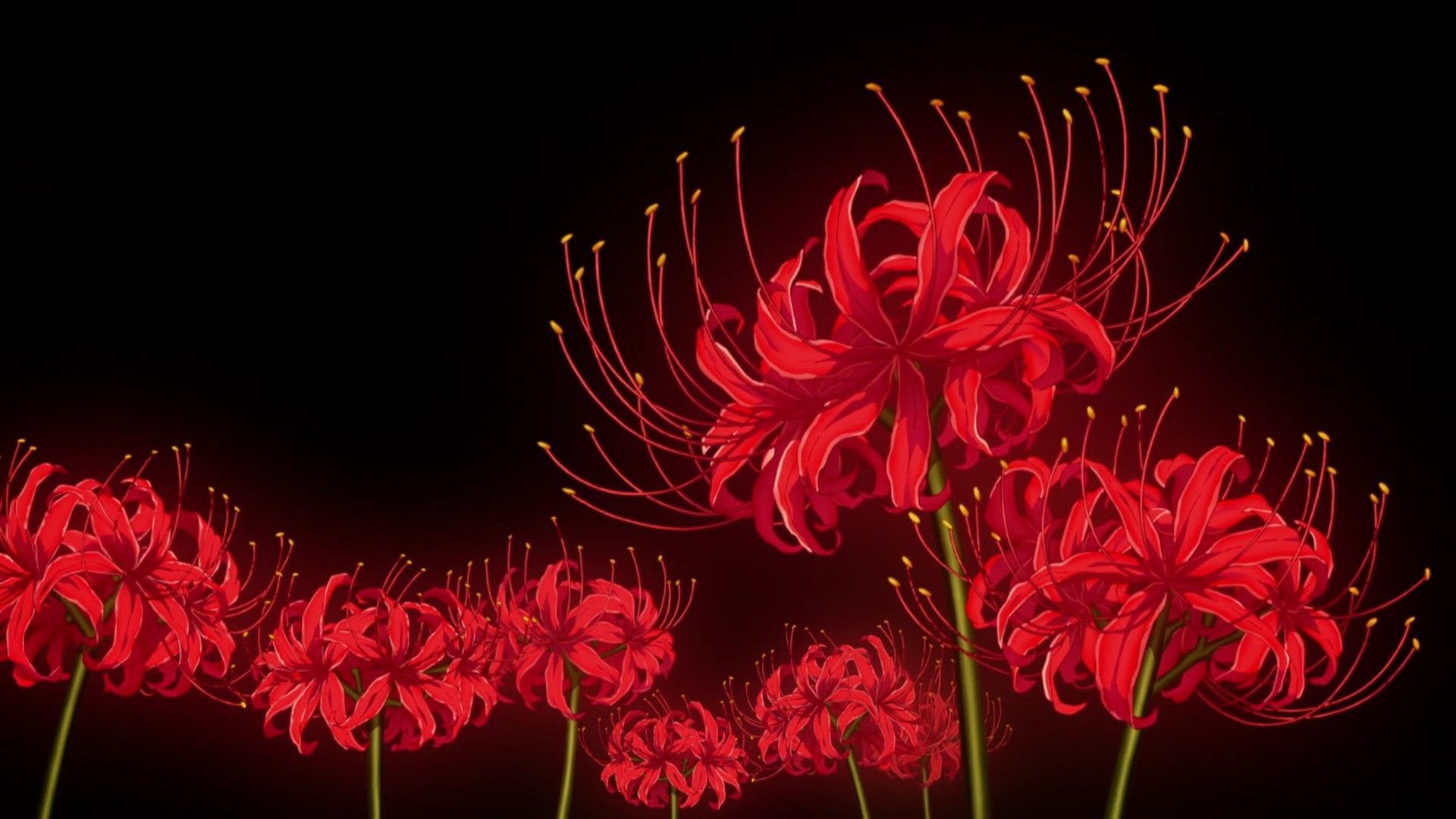 Anime Screenshot. Tokyo ghoul flower, Red spider lily, Anime scenery