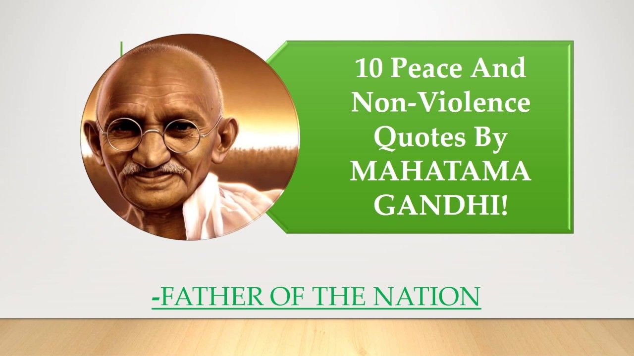 Quotes Mahatma Gandhi Quotes Quote Wallpaper Fabulous Non Fabulous Gandhi Non Violence Quote