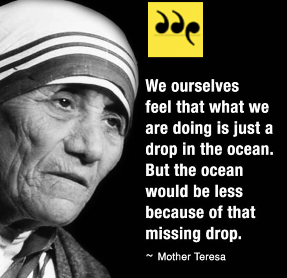 Mother Teresa Famous Quotes With On Peace And Non Violence