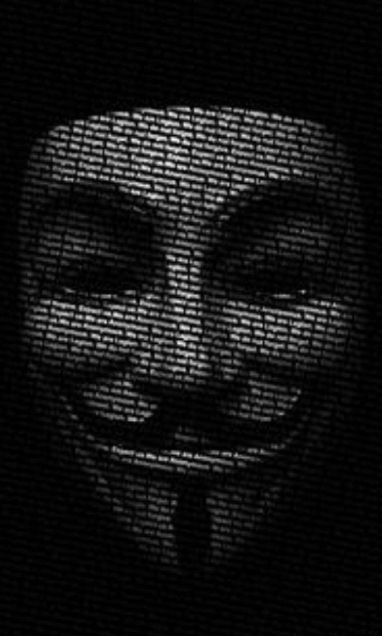 Hacker Mask wallpaper
