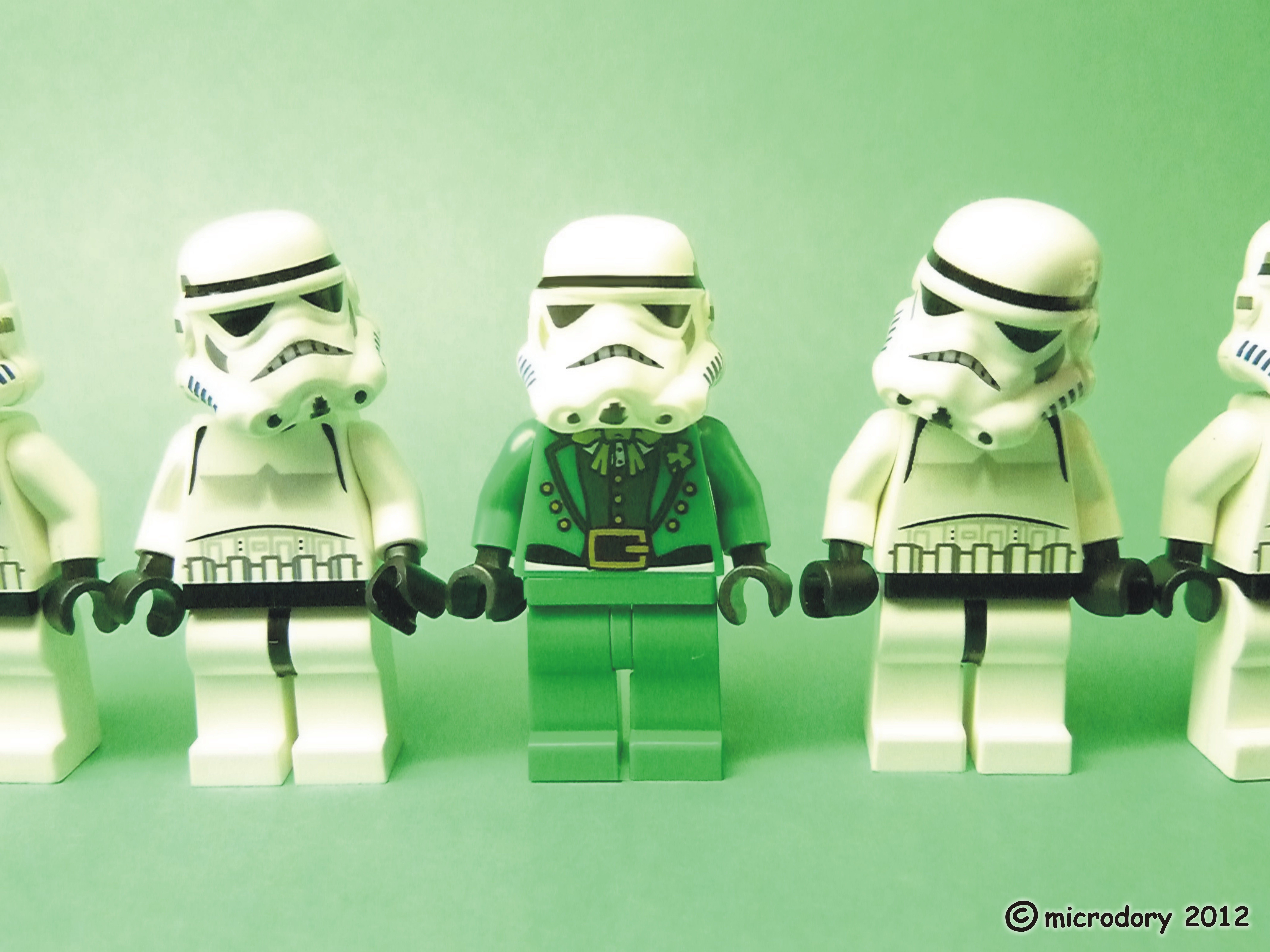 Wallpaper, irish, green, starwars, LEGO, vert, stormtrooper, deathstar, spd, stpatricksday, 2012, irlandais, afarfarawaygalaxy, microdory 8533x6399