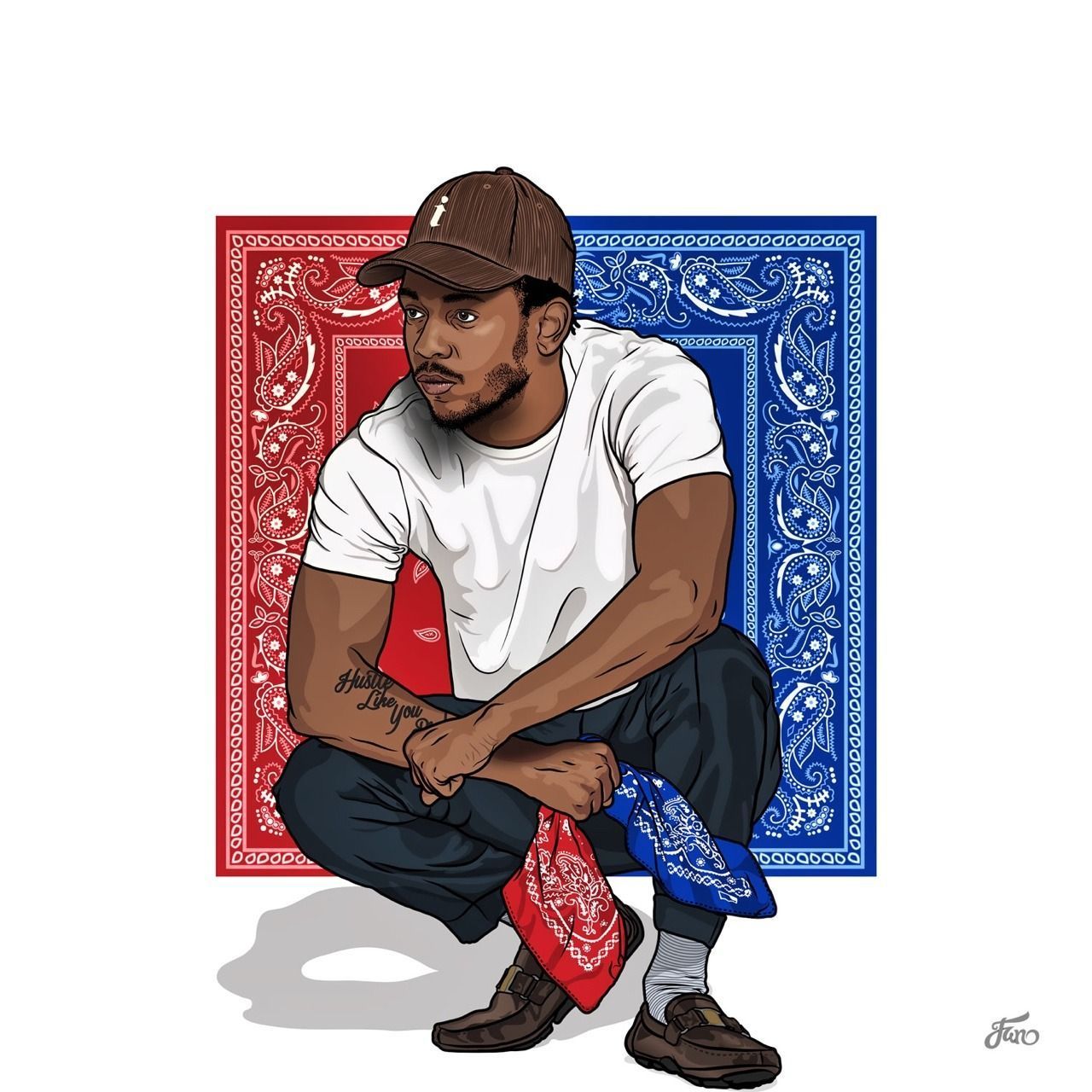 Kendrick Lamar Caricature