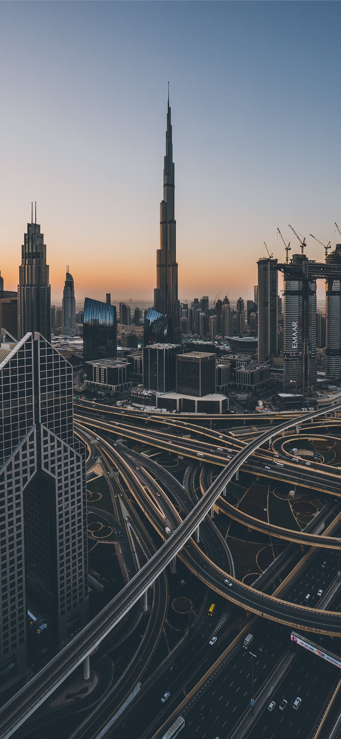 gray high rise building iPhone X Wallpaper Free Download