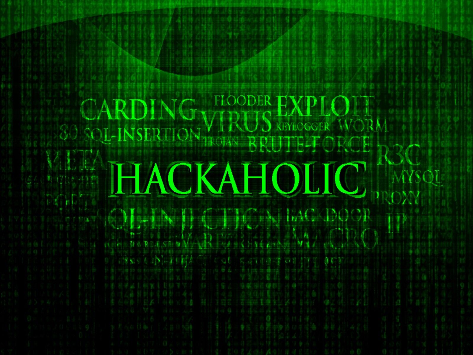 Computer hacker wallpaper