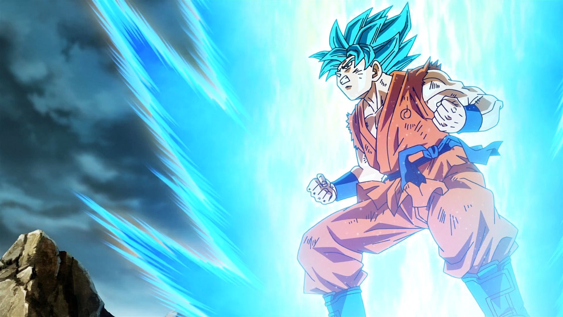 Goku Super Saiyan Blue – Dragon Ball Z Resurrection 'F' (1920×1080). Goku Wallpaper, Goku Super Saiyan Wallpaper, Dragon Ball Wallpaper