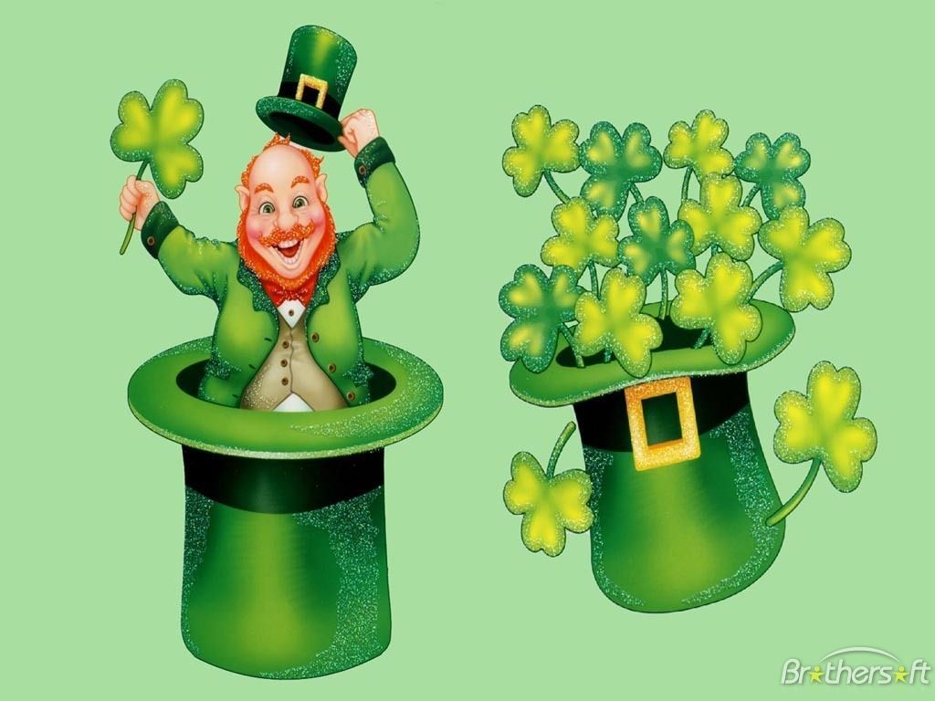 Get Lucky with Leprechaun Desktop Wallpaper for St. Patrick's Day. Leprechaun, Wallpaper, iPad wallpaper