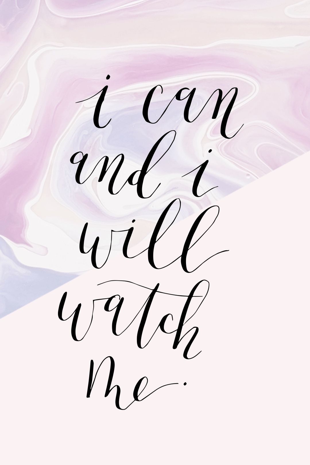 i can and i will. quotes. calligraphy wallpaper. Motivational quotes wallpaper, Wallpaper quotes, Inspirational quotes motivation