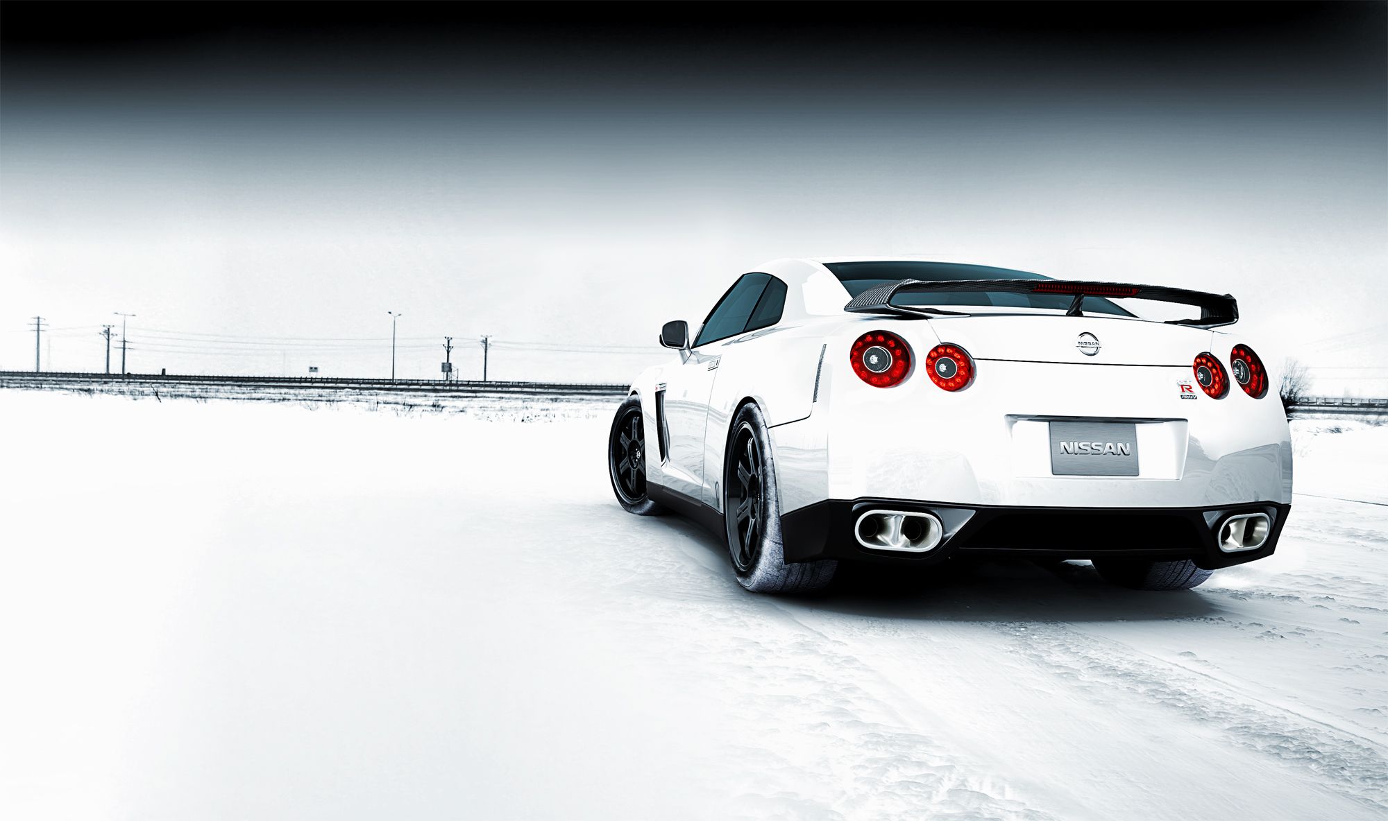 Winter Supercar Background