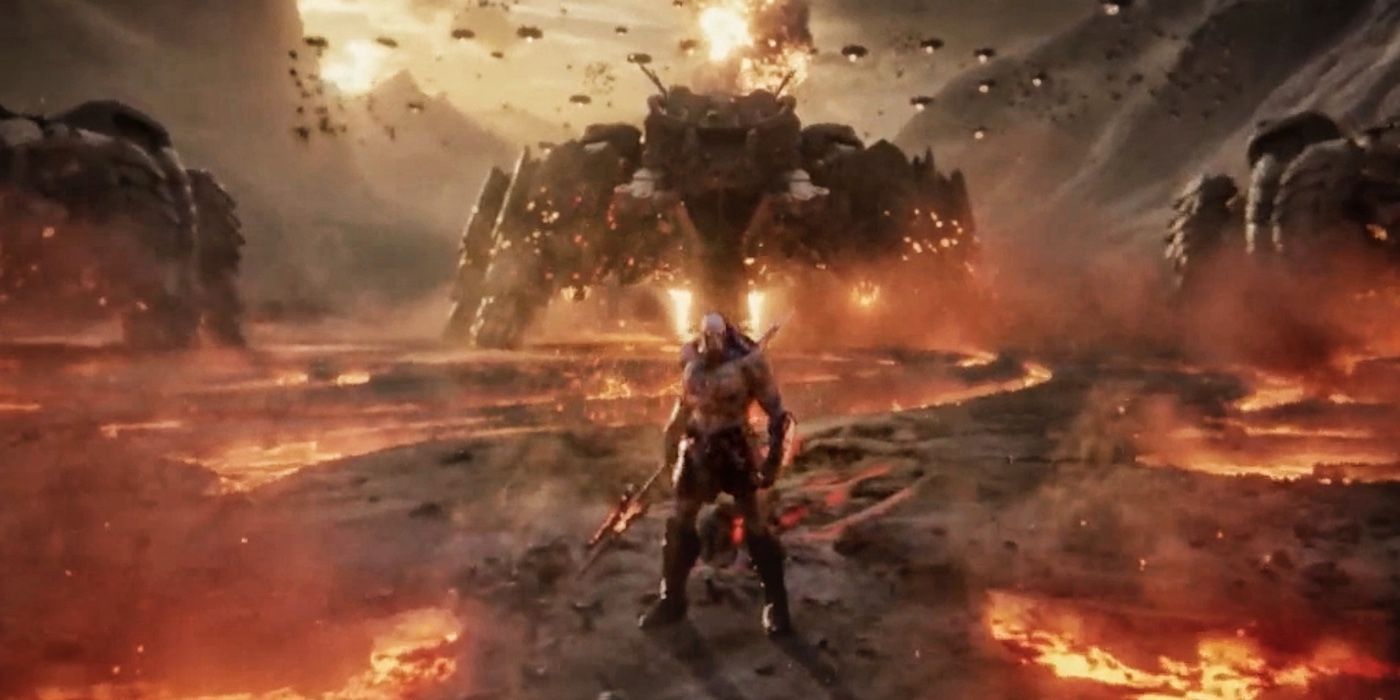 JUSTICE LEAGUE: THE SNYDER CUT (2021): First Look Image of Darkseid from Zack Snyder DC Comics Film