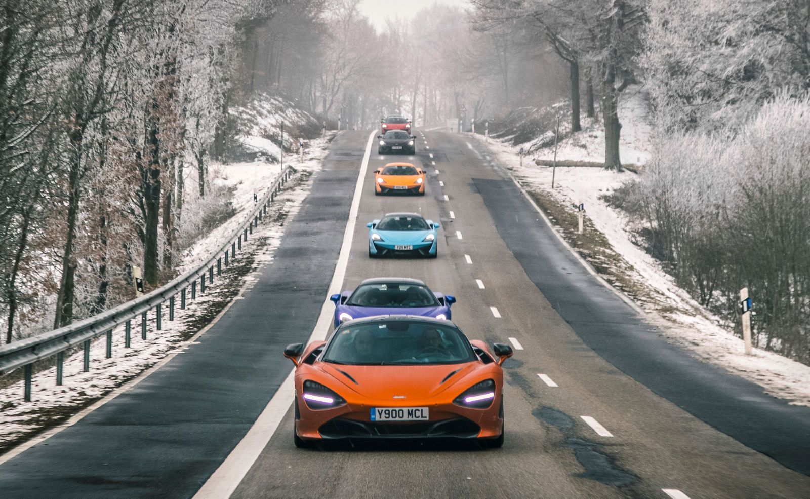 Mclaren 720s In Snow