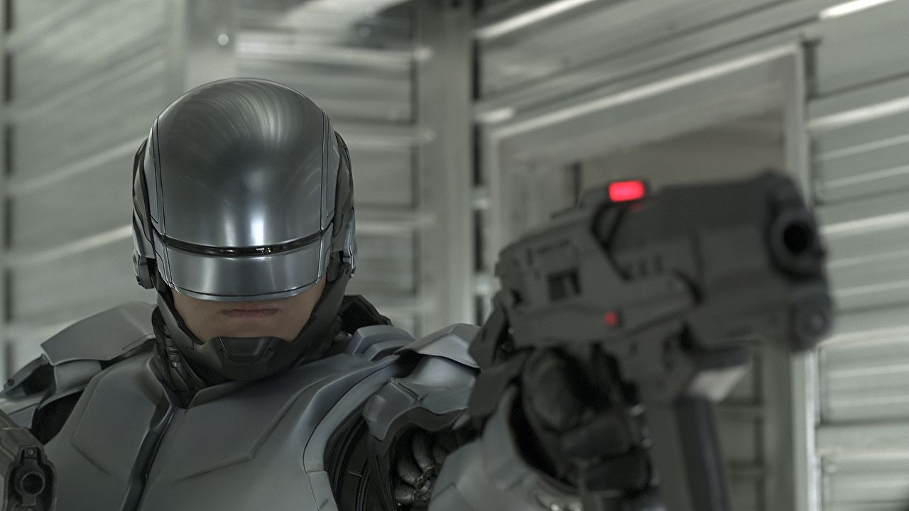 Desktop Wallpaper RoboCop Helmet Joel Kinnaman Movies Celebrities