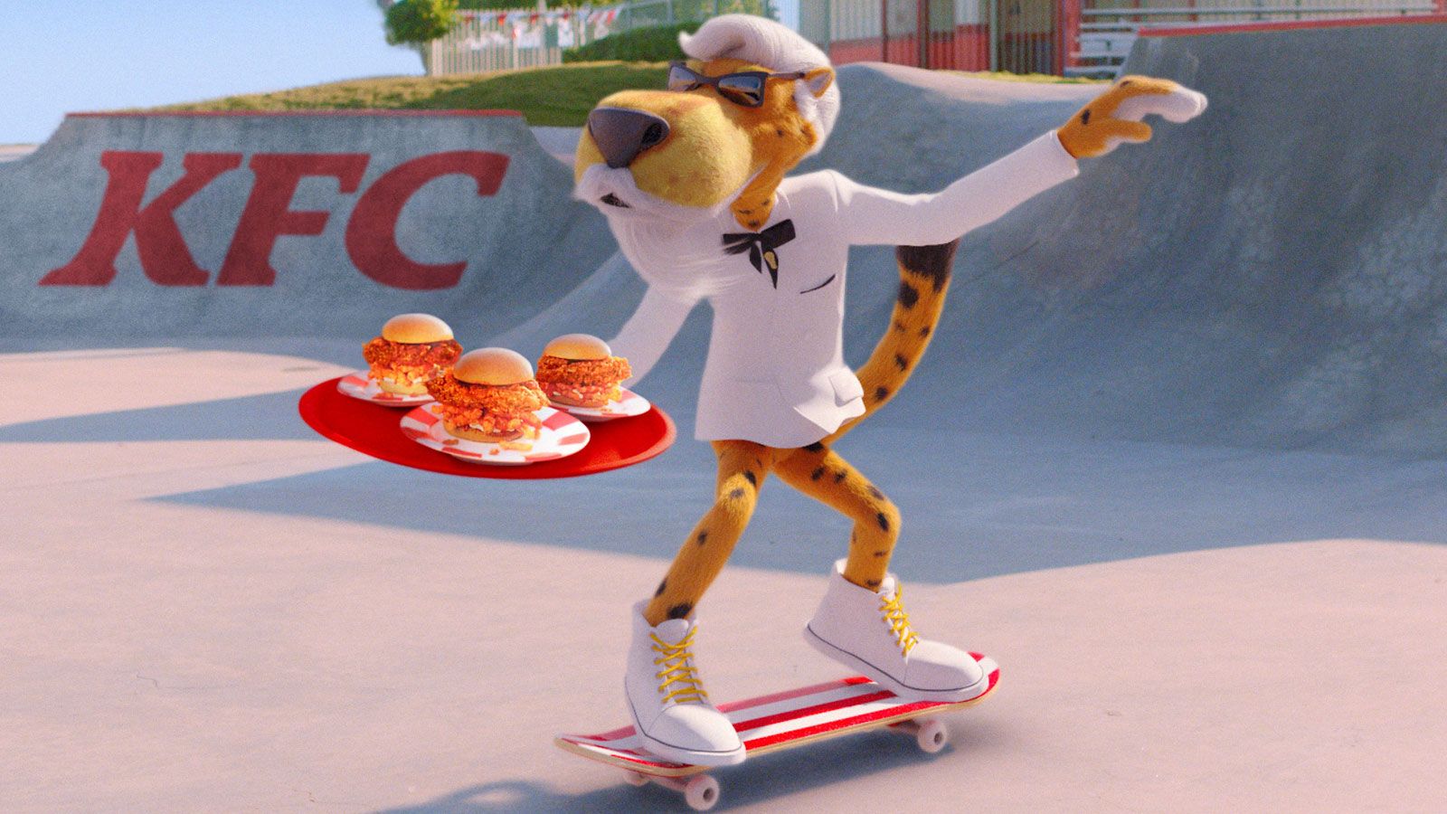 Chester Cheetah Becomes First Brand Icon To Portray Colonel Sanders