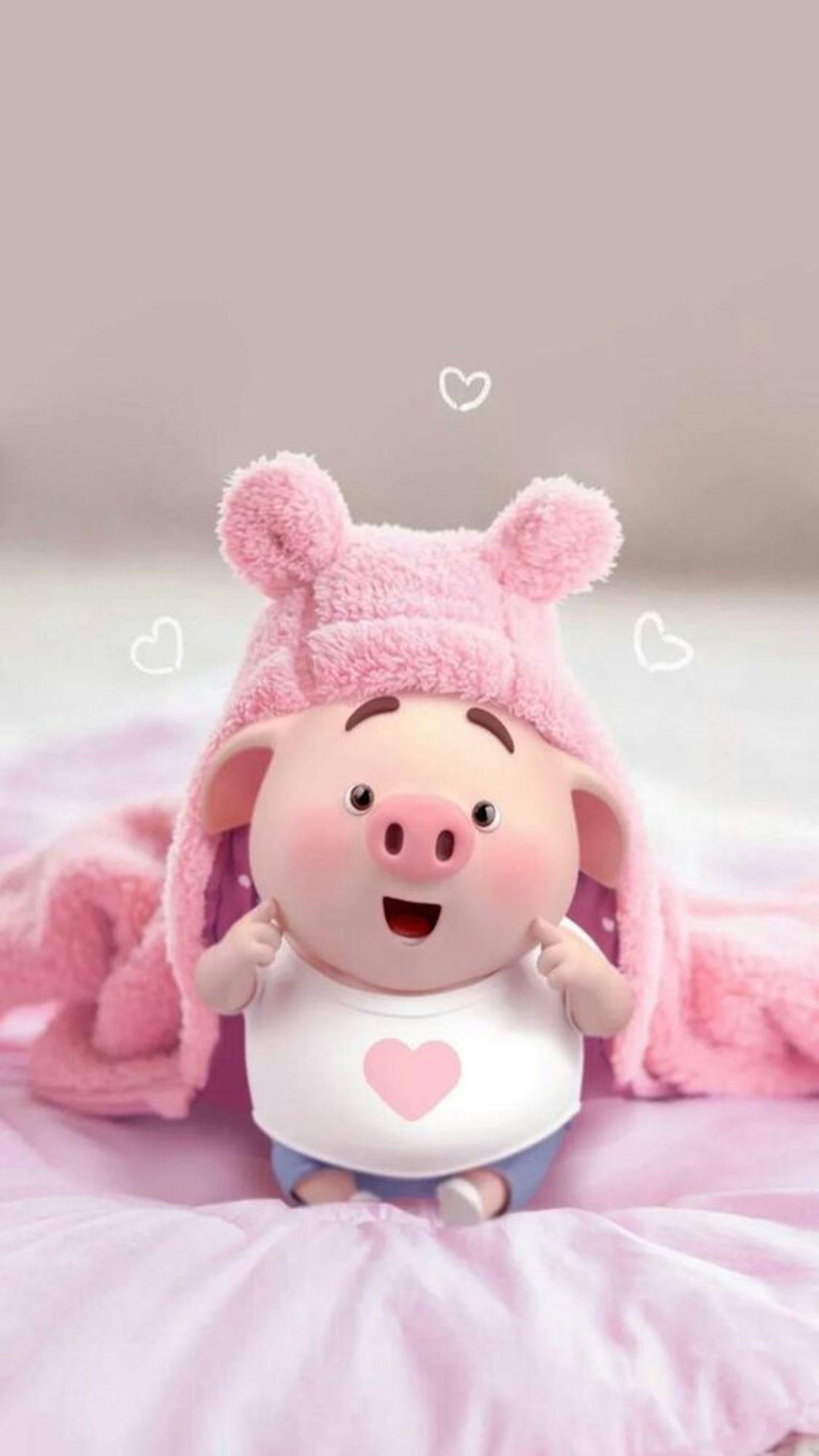Cute Piggy Wallpaper