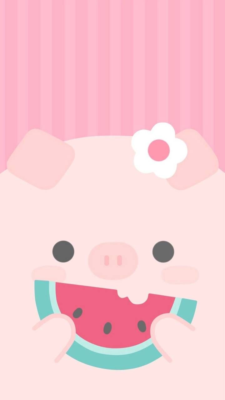 Kawii Pig wallpaper