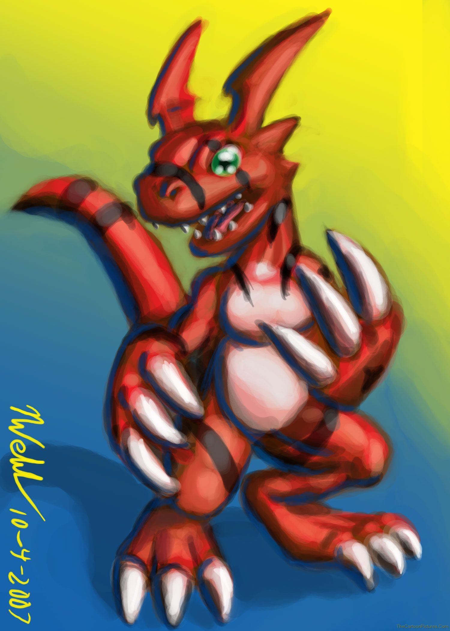 Guilmon Wallpaper. Guilmon Wallpaper, Digimon Guilmon Wallpaper and Takato Guilmon Wallpaper