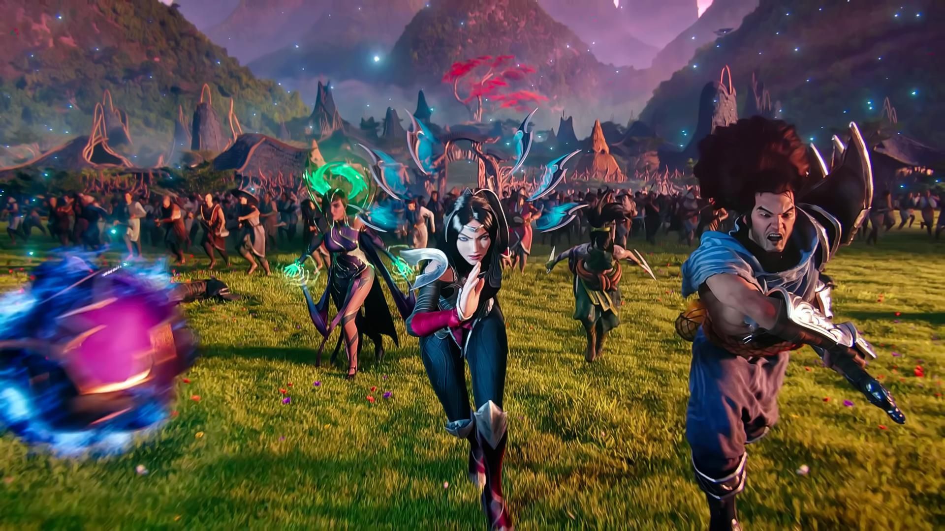 LoL HD Awaken Wallpaper Characters From The Awaken Cinematic • L2pbomb. League of legends, Hero wallpaper hd, The legend of heroes