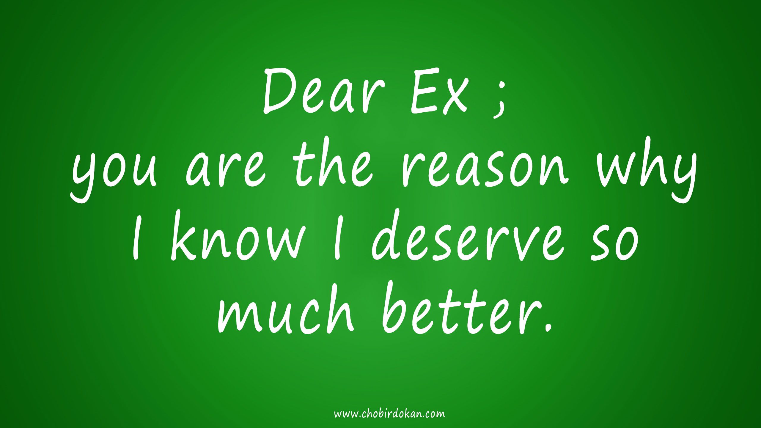 dear ex boyfriend letters