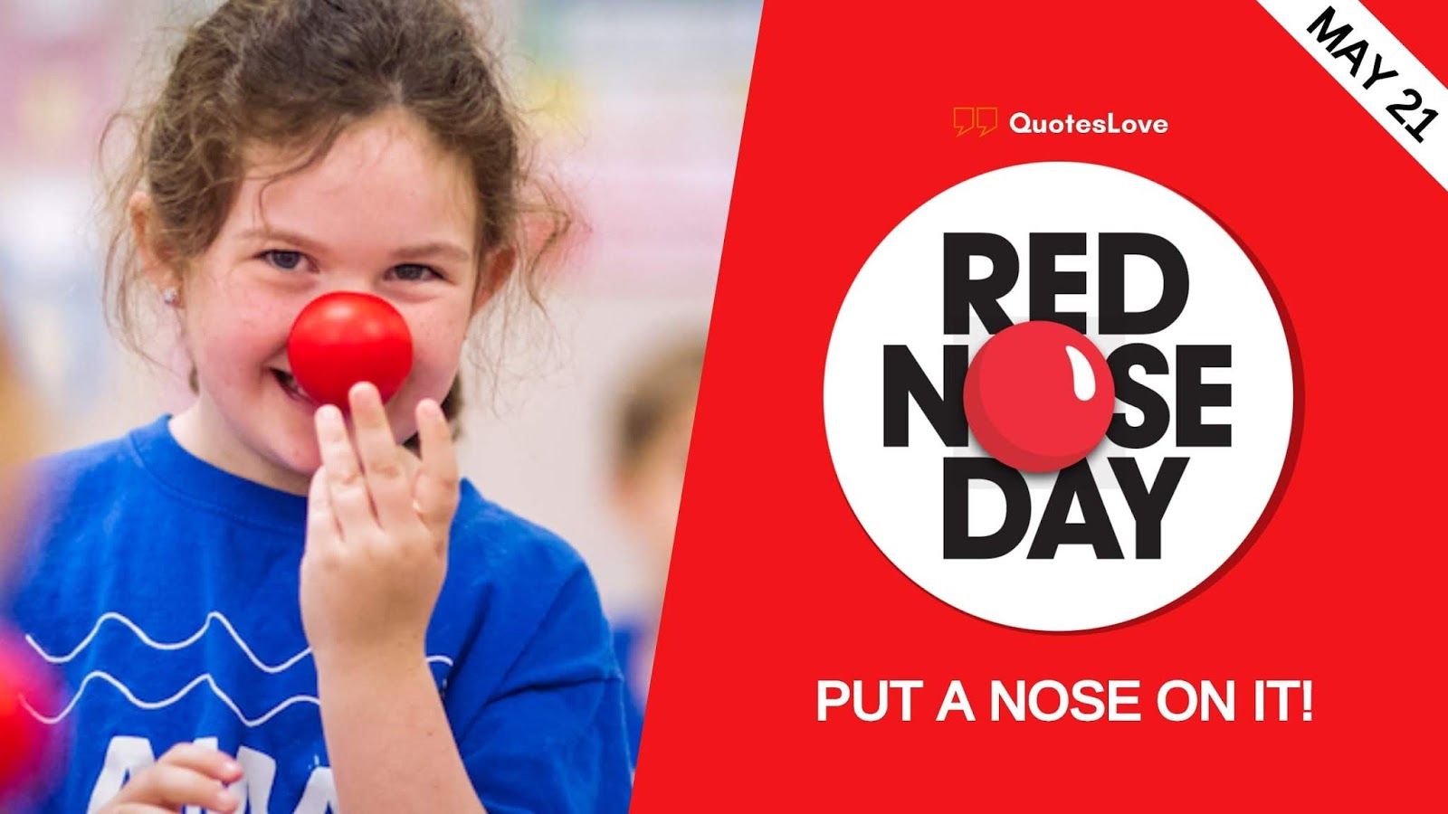 Best Red Nose Day 2021: Quotes, Sayings, Meaning, Image, Picture, Wallpaper