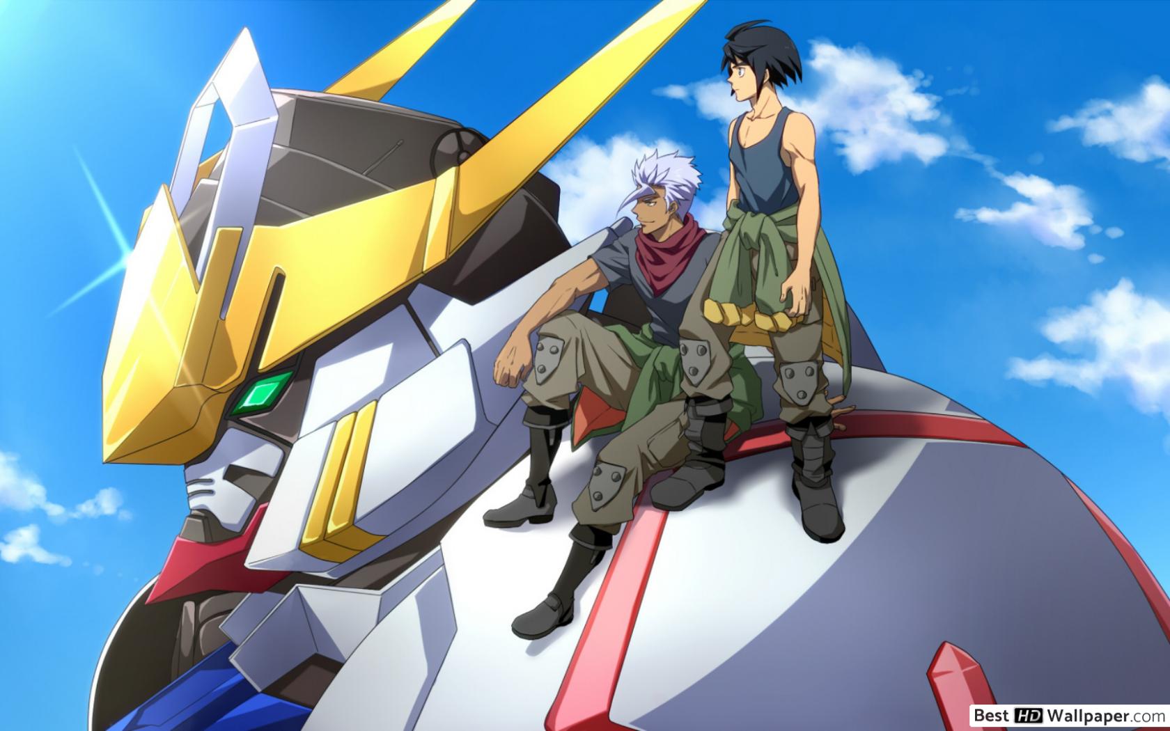 Mobile Suit Gundam Iron Blooded Orphans Augus & Orga Itsuka HD Wallpaper Download