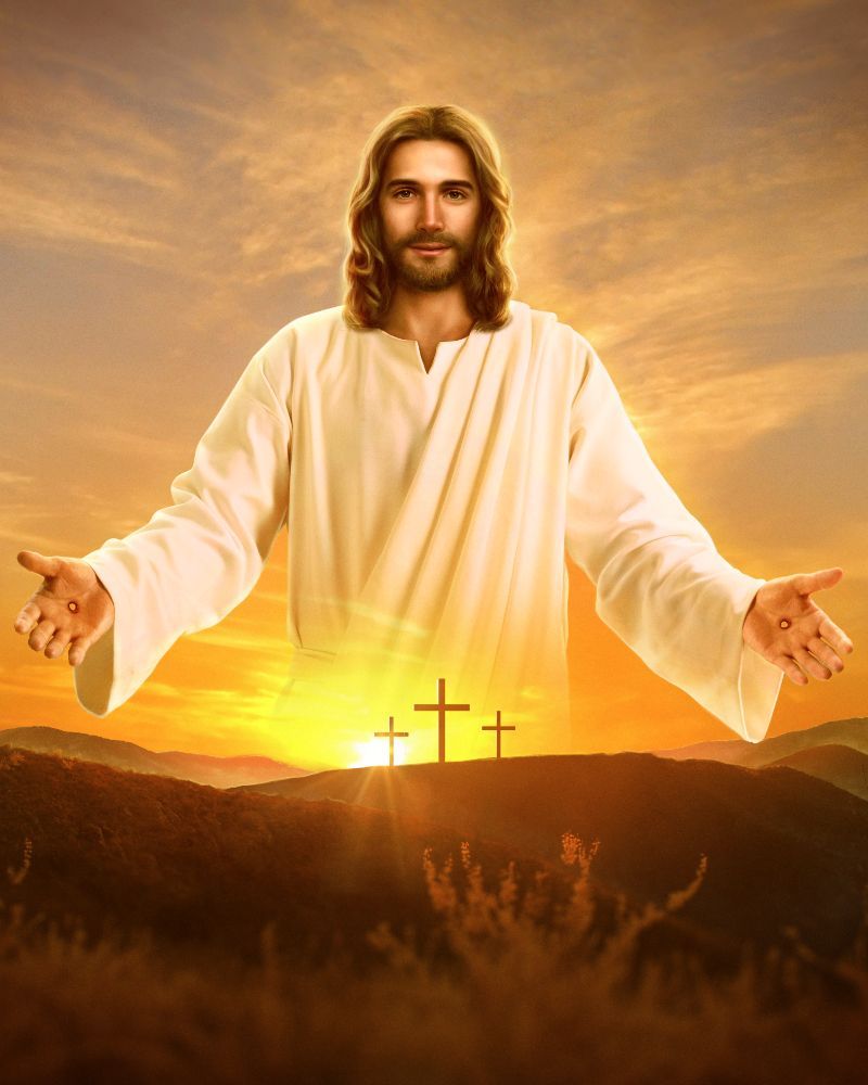 यीशु मसीह के पुनरुत्थान के पश्चात, उनका मनुष्य को दिखाई देने का क्या अर्थ था?. Jesus photo, Jesus picture, Jesus christ painting