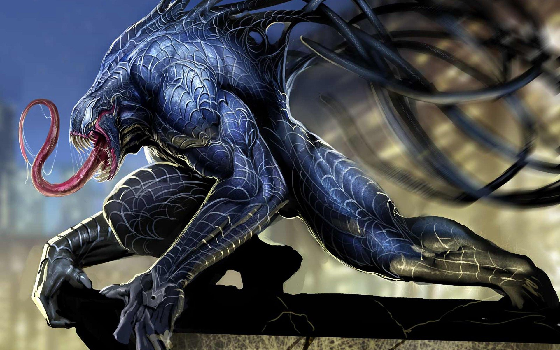 Black Panther Venom Wallpapet HD Wallpaper