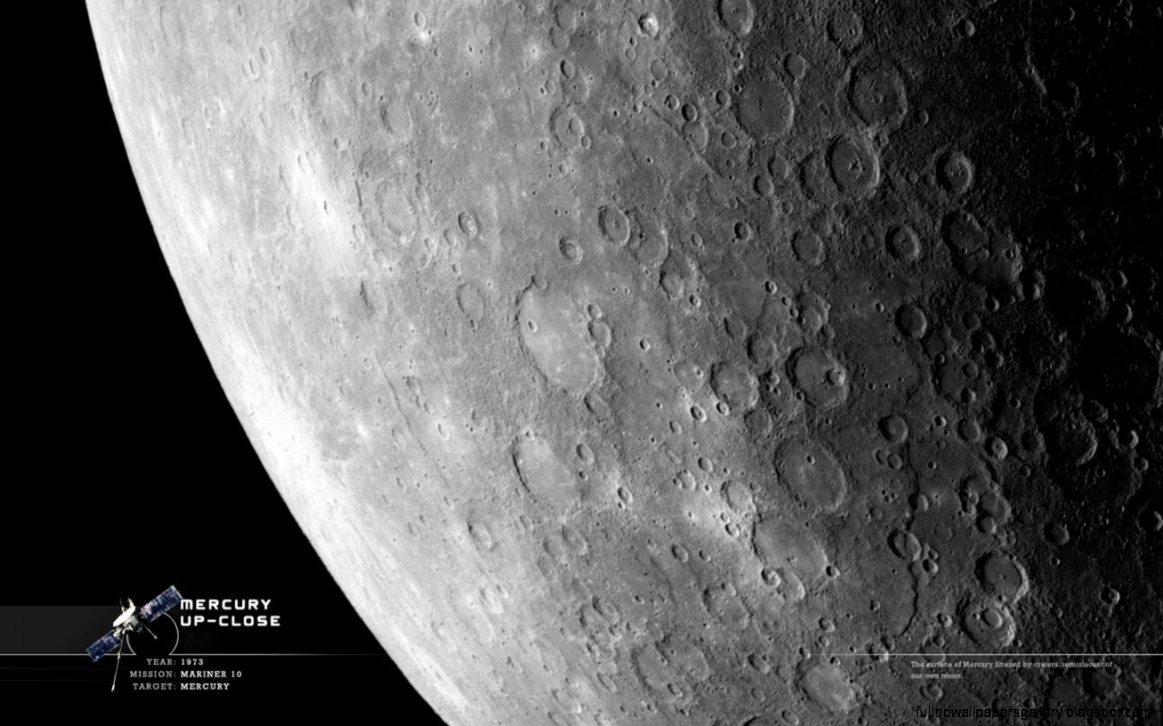 Planet Mercury Wallpaper. Full HD Wallpaper