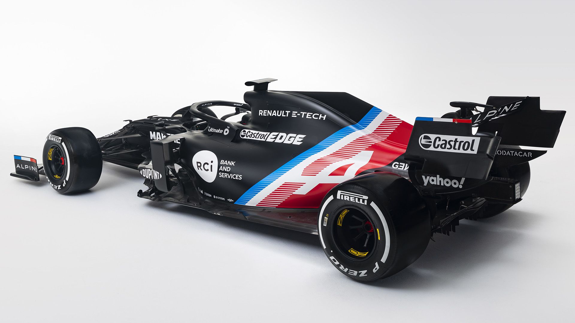 FIRST LOOK: Alpine reveal interim 'winter livery' featuring black colour scheme. Formula 1®