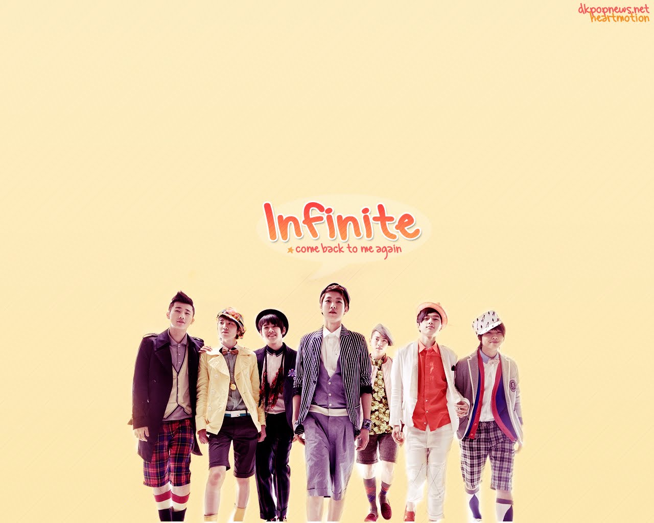 infinite logo kpop wallpaper