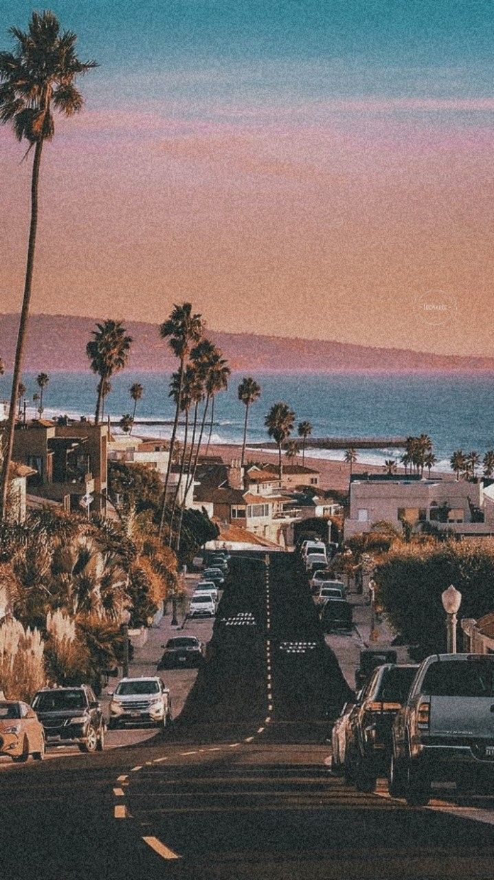 L.A. ♡. Aesthetic background, Los angeles wallpaper, iPhone wallpaper vintage